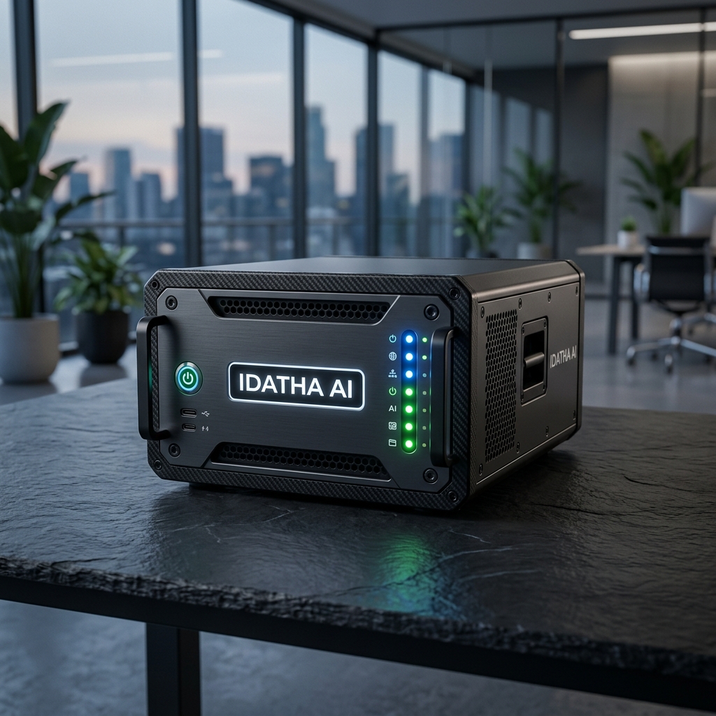 IDATHA AI Server Hardware Enclosure Mockup